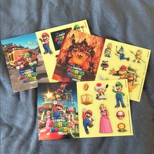 Nintendo Super Mario Movie Stickers